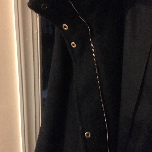 Ann Taylor Boucle Funnel Neck Coat - Picture 4 of 5